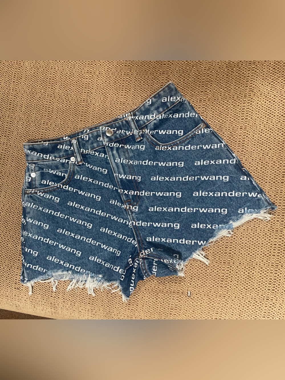 ALEXANDER WANG JEAN SHORTS
